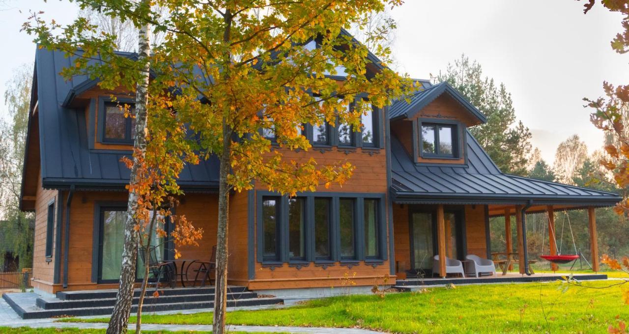 BiałowieżaZubrowe Siolo - Dom Nad Lakamiアパートメント エクステリア 写真
